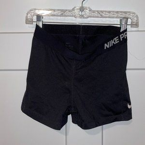 Black Nike Pro Spandex Shorts